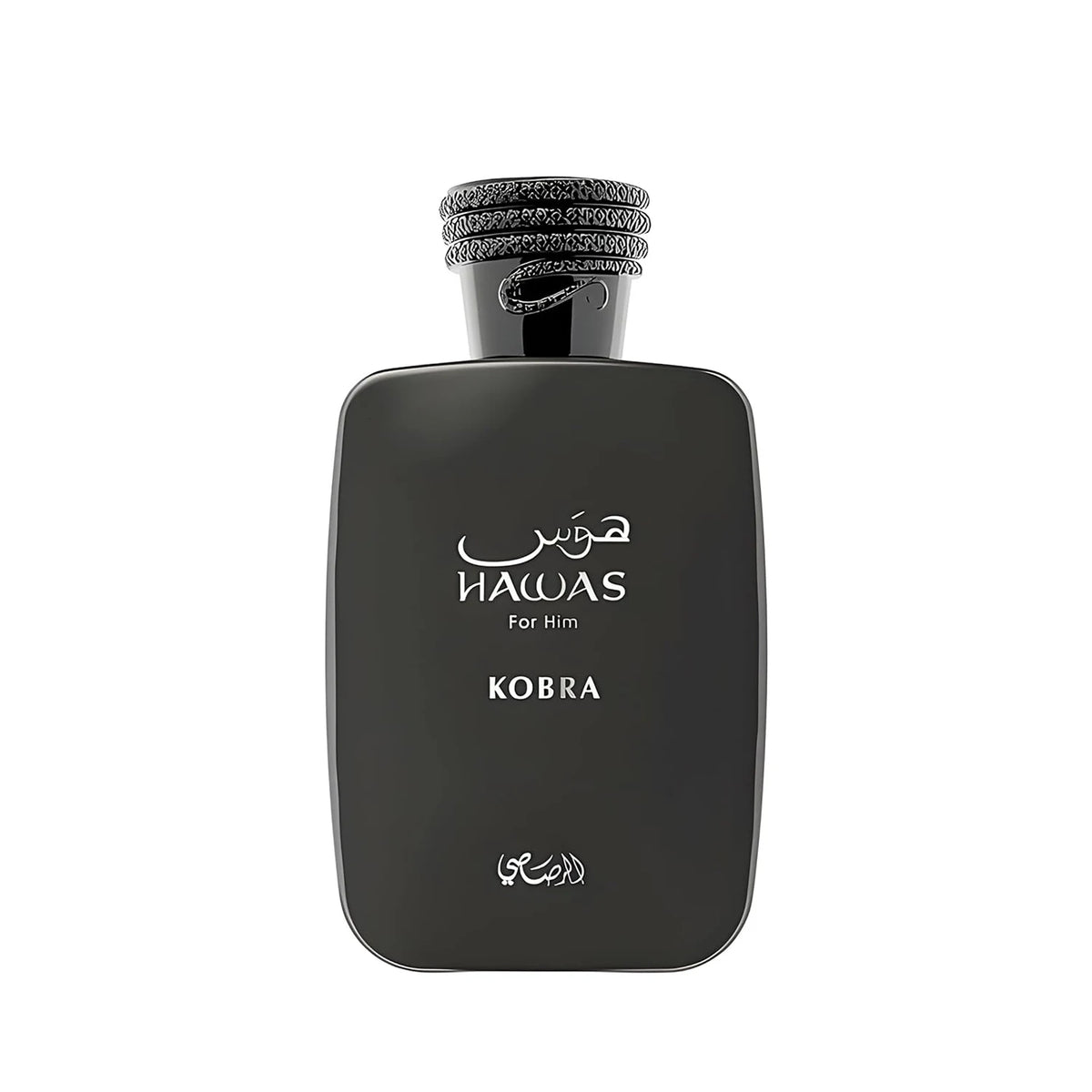 Rasasi Hawas Kobra Eau de Parfum Spray for Men – Bold Oriental Spicy & Woody Aromatic Scent, Long-Lasting Premium Arabian Fragrance, Perfect Gift, 3.4 fl oz / 100 ml