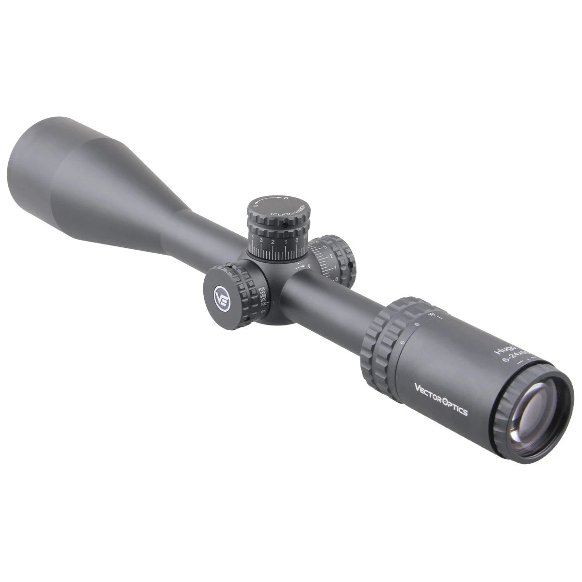 Vector Optics Hugo 6-24x50 Hunting Riflescope 1 Inch 25.4mm Optical Rifle Scope BDC Reticle Fits .22WMR & .308win Shock Proof