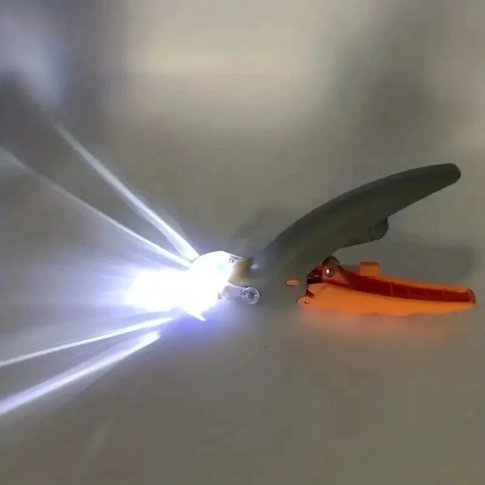 Professional Pet Metal Nail Clipper Scissors with LED Light Cat Dog Nail Clipper Tool
