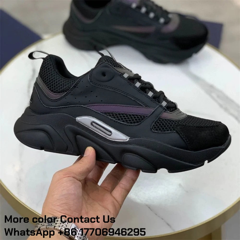 Original Men Running Shoes Women Road B22 Casual Jogging Sneakers Cushioned Stretch Thick-Soled
