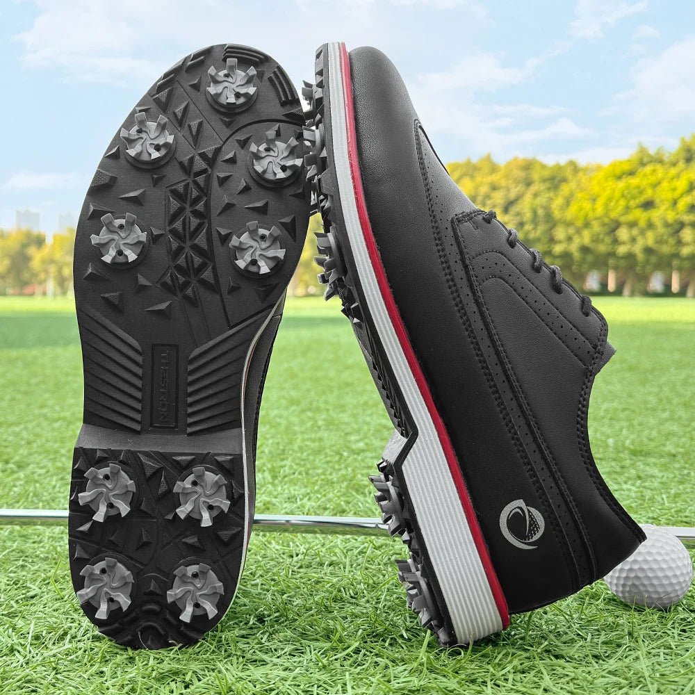 New Golf Shoes Spikes Men Size 7-14 Golf Sneakers Walking Footwears for Golfers