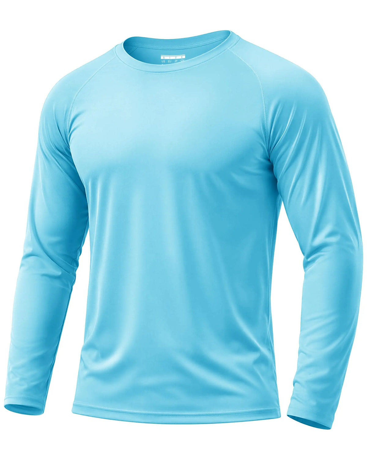 Men's Sun Protection Shirt UPF 50+ Long Sleeve Quick Dry Performance T-Shirt for Running Workout Golf