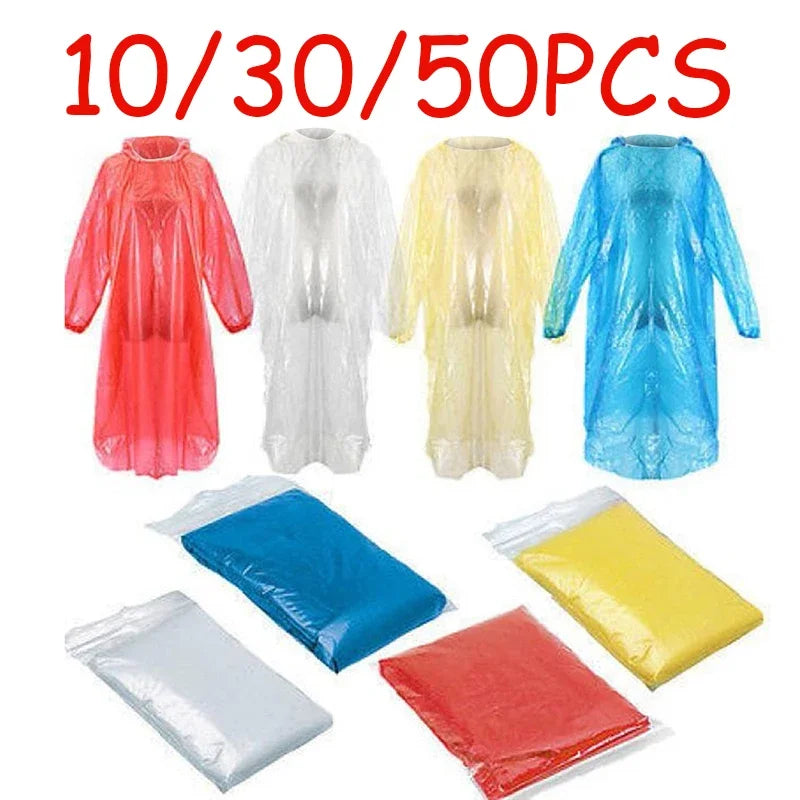 Disposable Raincoat Adult