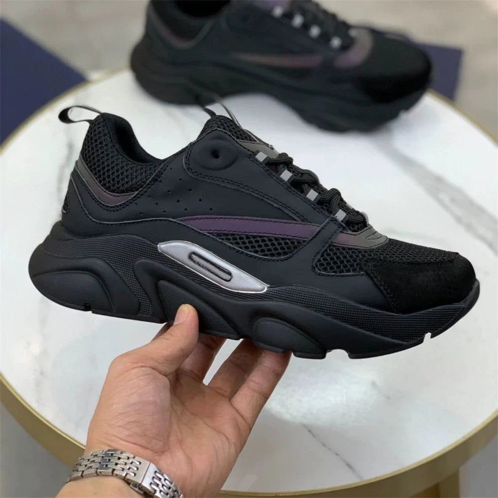 Original Men Running Shoes Women Road B22 Casual Jogging Sneakers Cushioned Stretch Thick-Soled