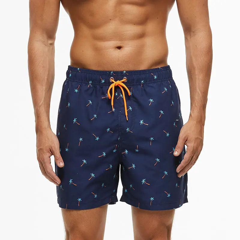 Quick Dry Summer Mens Siwmwear Beach Board Shorts Briefs For Man Swim Trunks