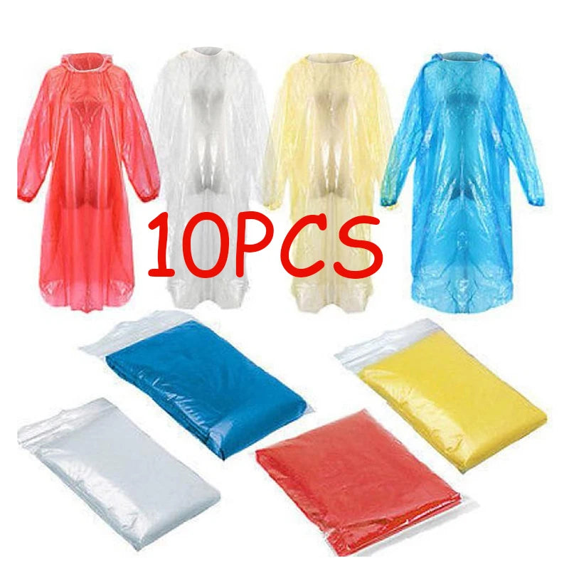 Disposable Raincoat Adult
