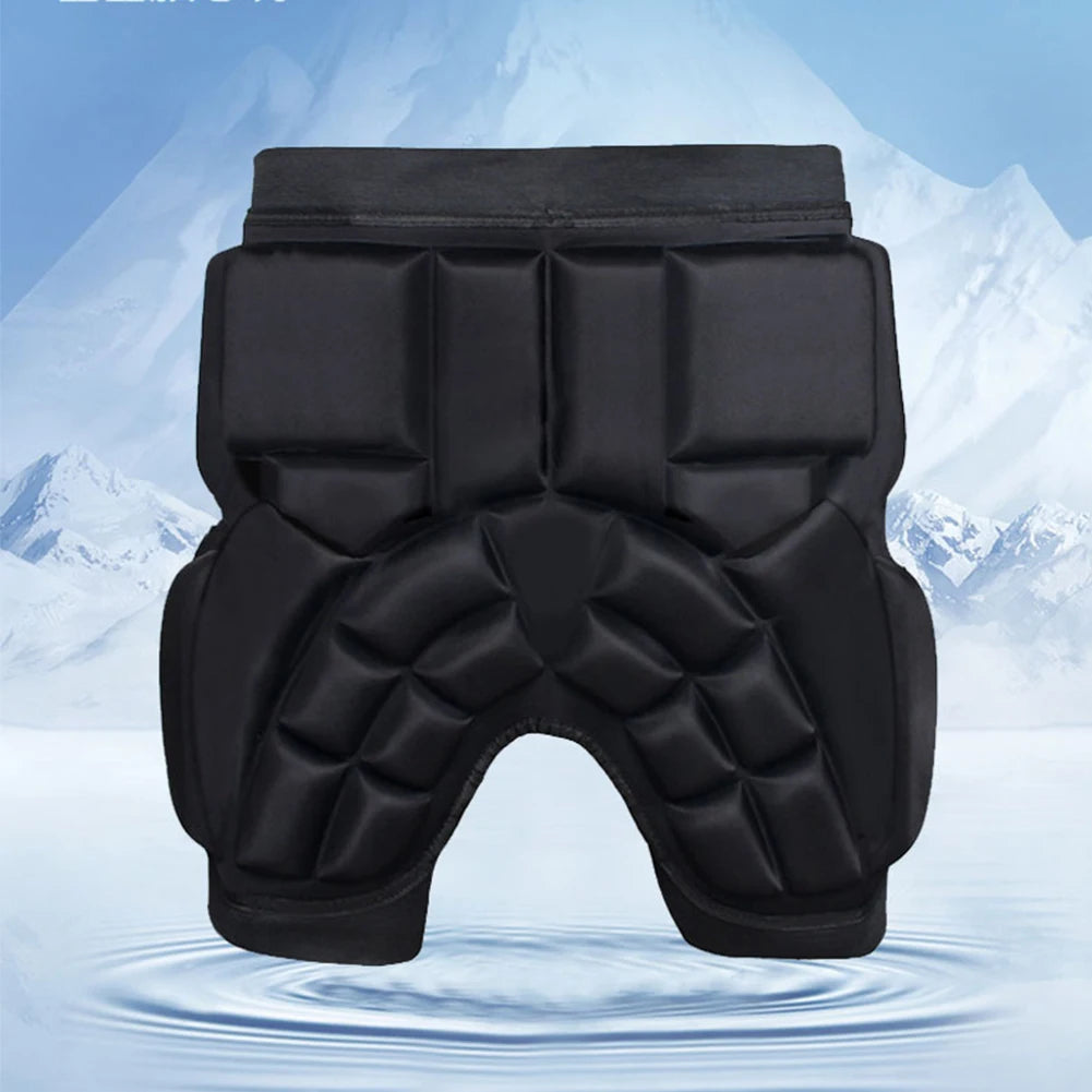 Unisex Hip Protection Pad EVA Protective Guard Pad Anti-Fall Thickened Hip Protector Adjustable for Skating Ski Snowboard