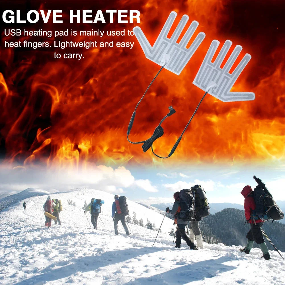 Five-Finger Gloves Heating Pad