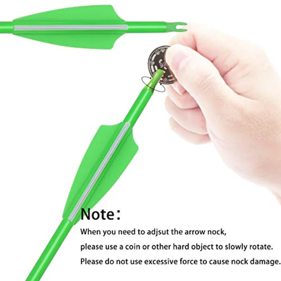 Carbon Arrows 28-30 Inch Fluorescent for Compound and Recurve Bows with 100 Grain Removable Tips