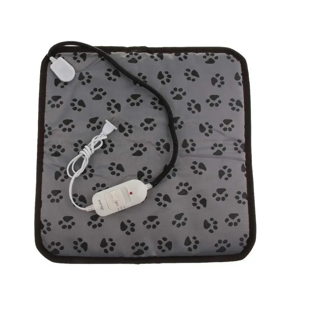 Dog Heated Mat Pet Temperature Adjustable Dog Heating Pad Waterproof Electric Heating Pad Timer