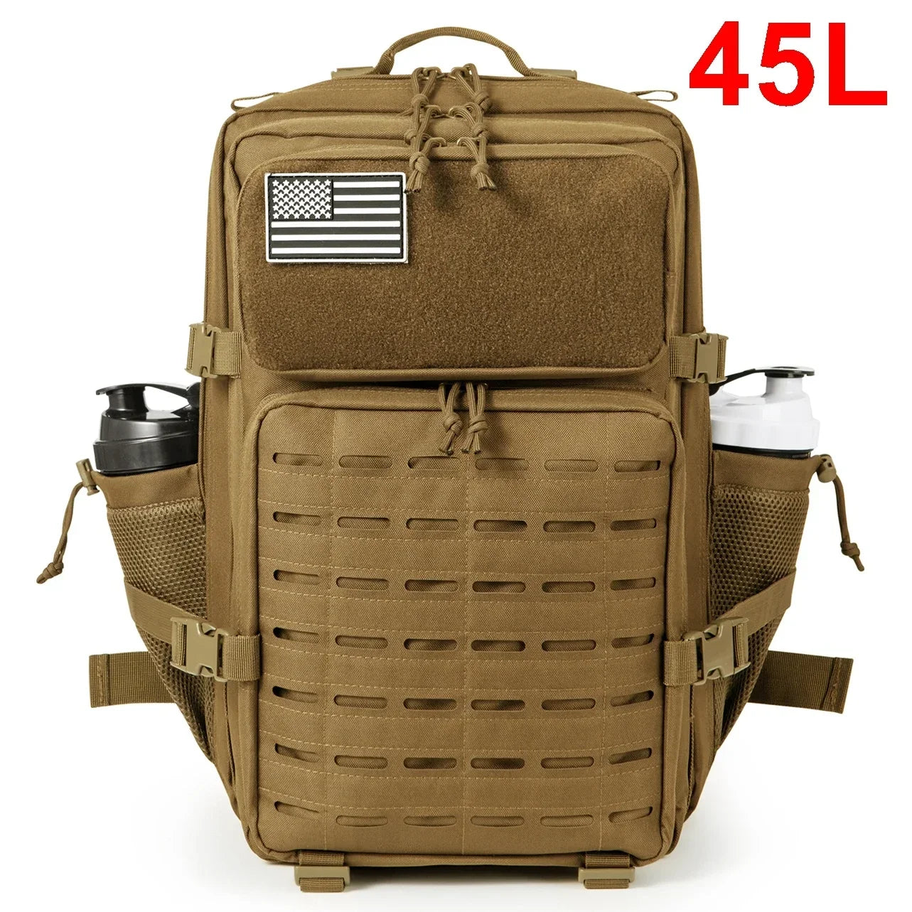 Tactical Backpacks , Outdoor Activities, Small School Backpacks with Water Bottle Holder