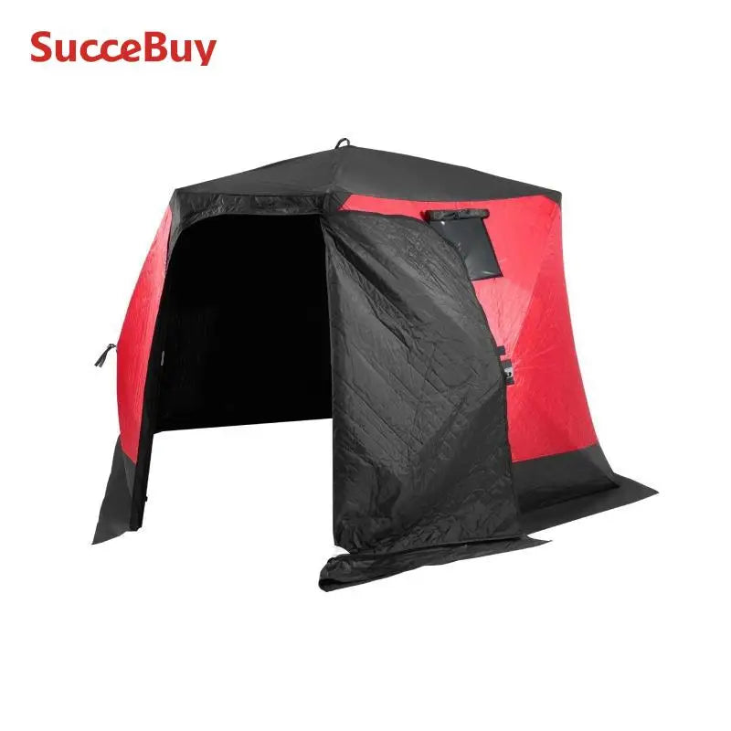 Portable Ice Shelter Insulated Pop-Up Ice Fishing Tent