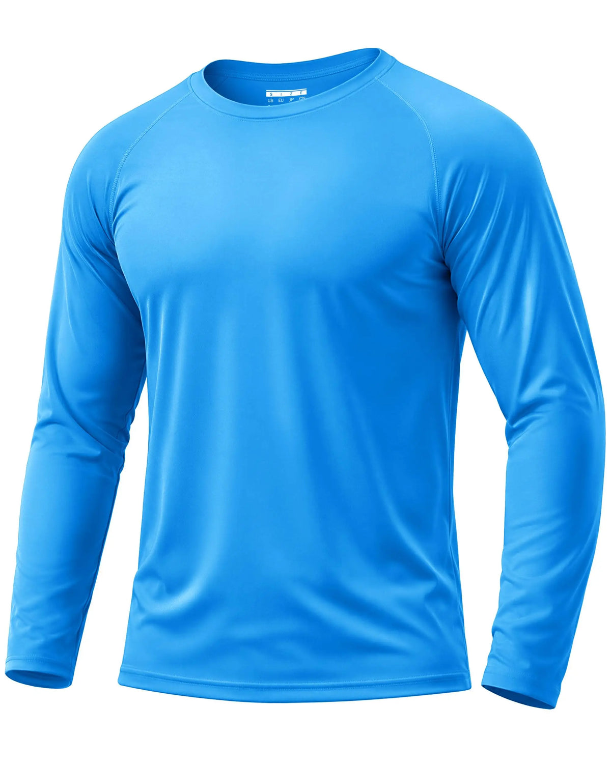 Men's Sun Protection Shirt UPF 50+ Long Sleeve Quick Dry Performance T-Shirt for Running Workout Golf