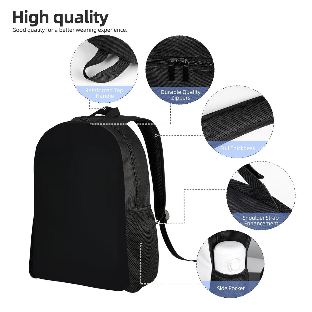 Mammoet Rustic Teenagers' Spacious and Adaptable Unisex Fashion-Printed Backpack, Lightweight,