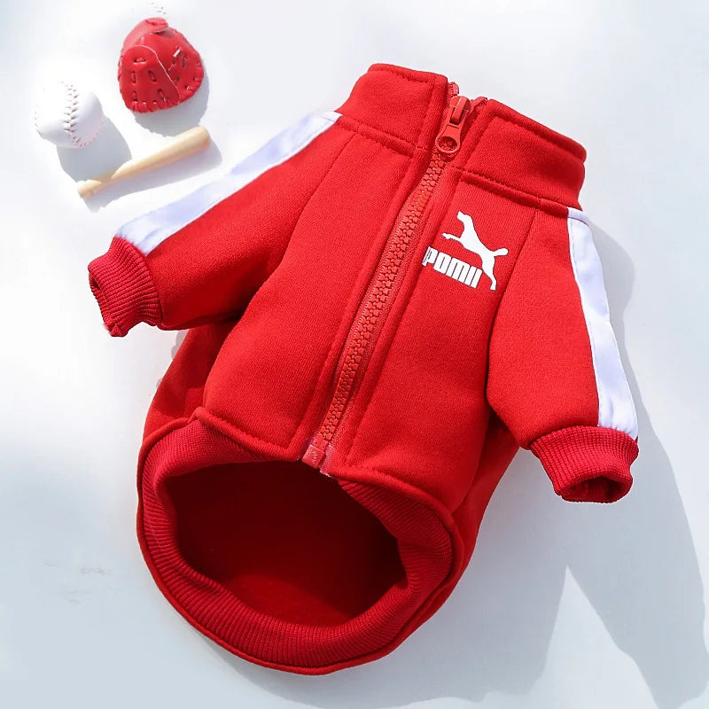 Manufacturer Customizes Pet Clothes for Warm Sweatshirts with Letters for Dogs and Cats, Small, Medium and Large Dog Supplies