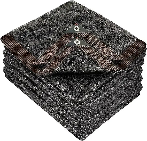 Sturdy Dog Kennel Shade Cover, 20x20 Feet, 90% Sunblock Mesh Tarp with Grommets for Patio Protection