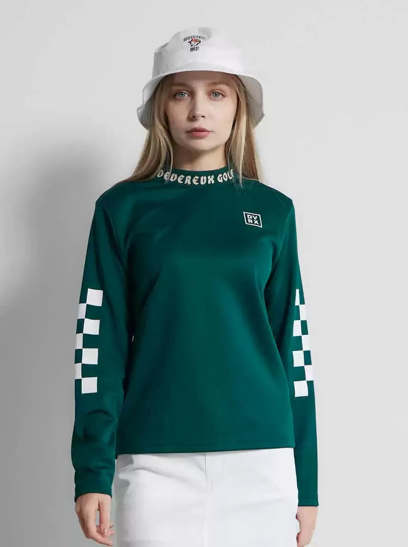 American golf new breathable quick drying small turtleneck long sleeve T-shirt for women hoodie