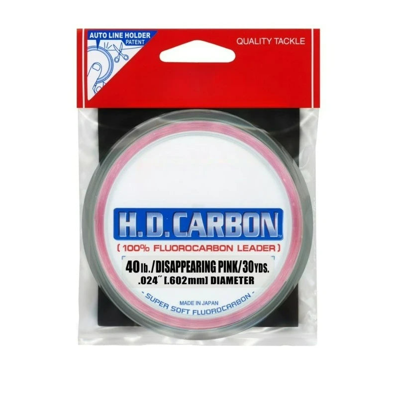 HD Pink Fluorocarbon Fishing Line 40lb 30yd