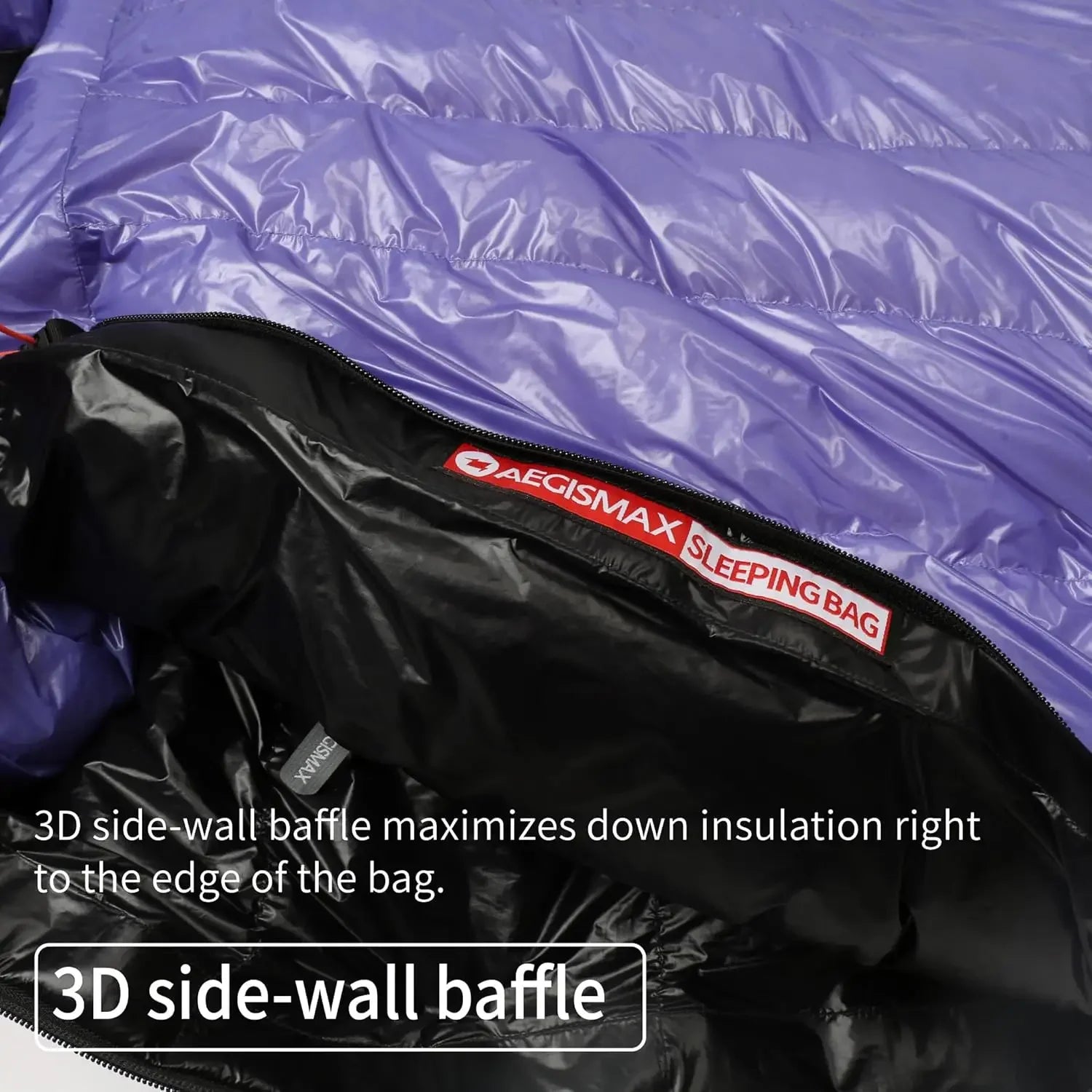 Thicken Winter, Ultralight Camping & Hiking, (Future II Lengthen)Ultra Dry Down Sleeping Bag