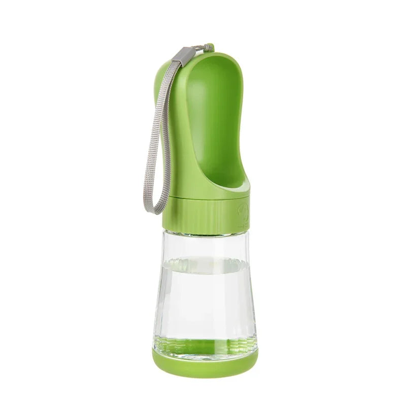 320ML Portable Dog Water Bottle With Food Container Travel 2 in 1 Pet Water Dispenser