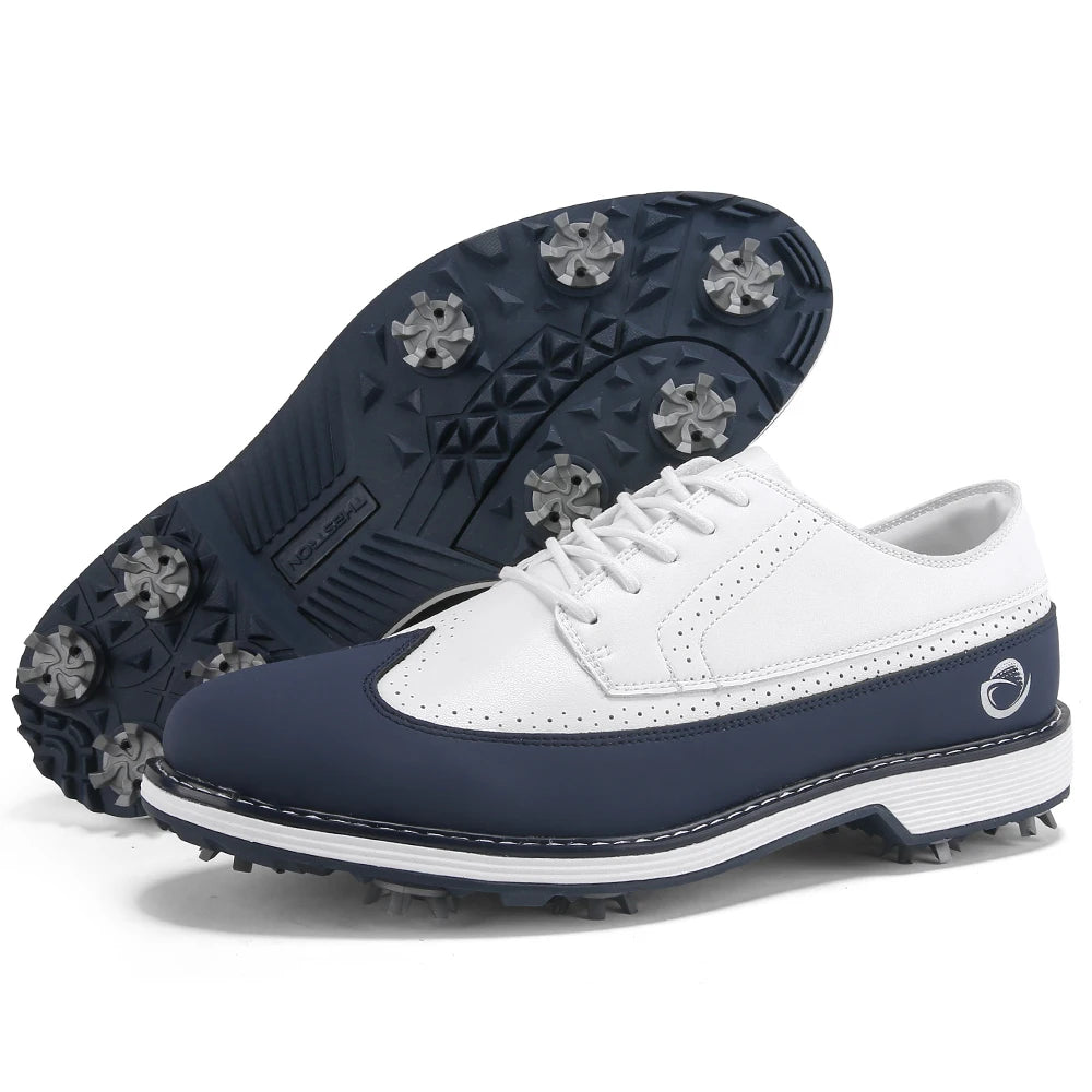 New Golf Shoes Spikes Men Size 7-14 Golf Sneakers Walking Footwears for Golfers
