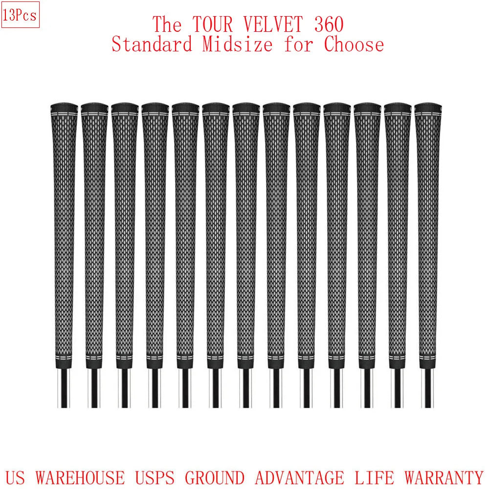 13PCs Golf Grip Rubber Grip Golf Club Grip high Traction Material