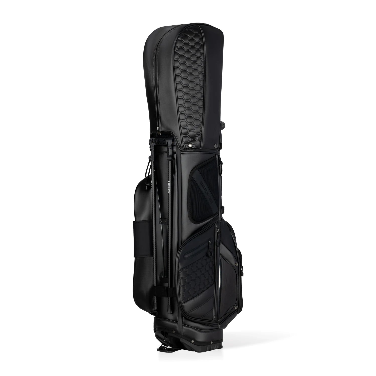 HELIX Lightweight 14 Way Full Length Dividers PU Leather Golf Stand Bag for Men Easy to Clean