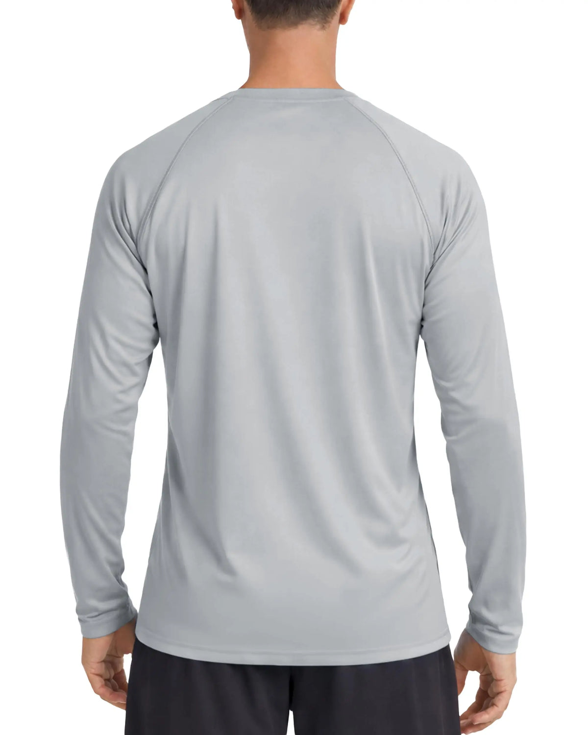 Men's Sun Protection Shirt UPF 50+ Long Sleeve Quick Dry Performance T-Shirt for Running Workout Golf