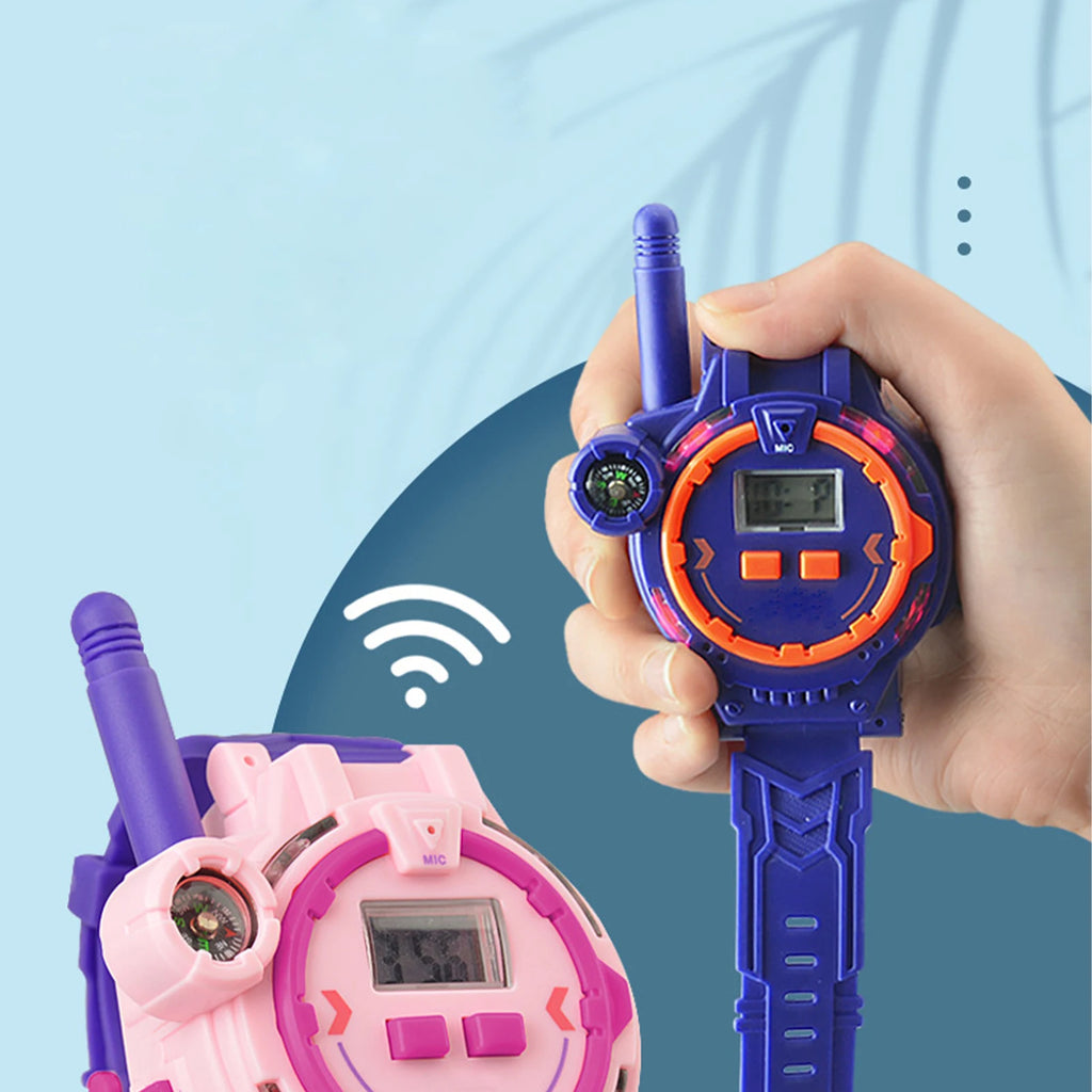 Kids Walkie Talkie Watch Style Rechargeable