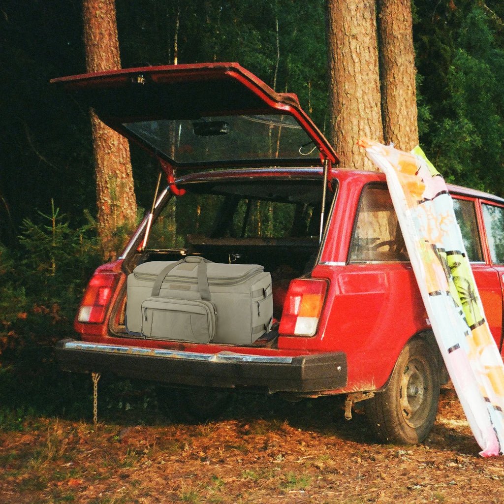 LQARMY 124L Outdoor Camping Travel Bag Large Trolley Case Waterproof Nylon Practical Travel