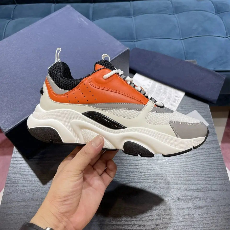 Original Men Running Shoes Women Road B22 Casual Jogging Sneakers Cushioned Stretch Thick-Soled