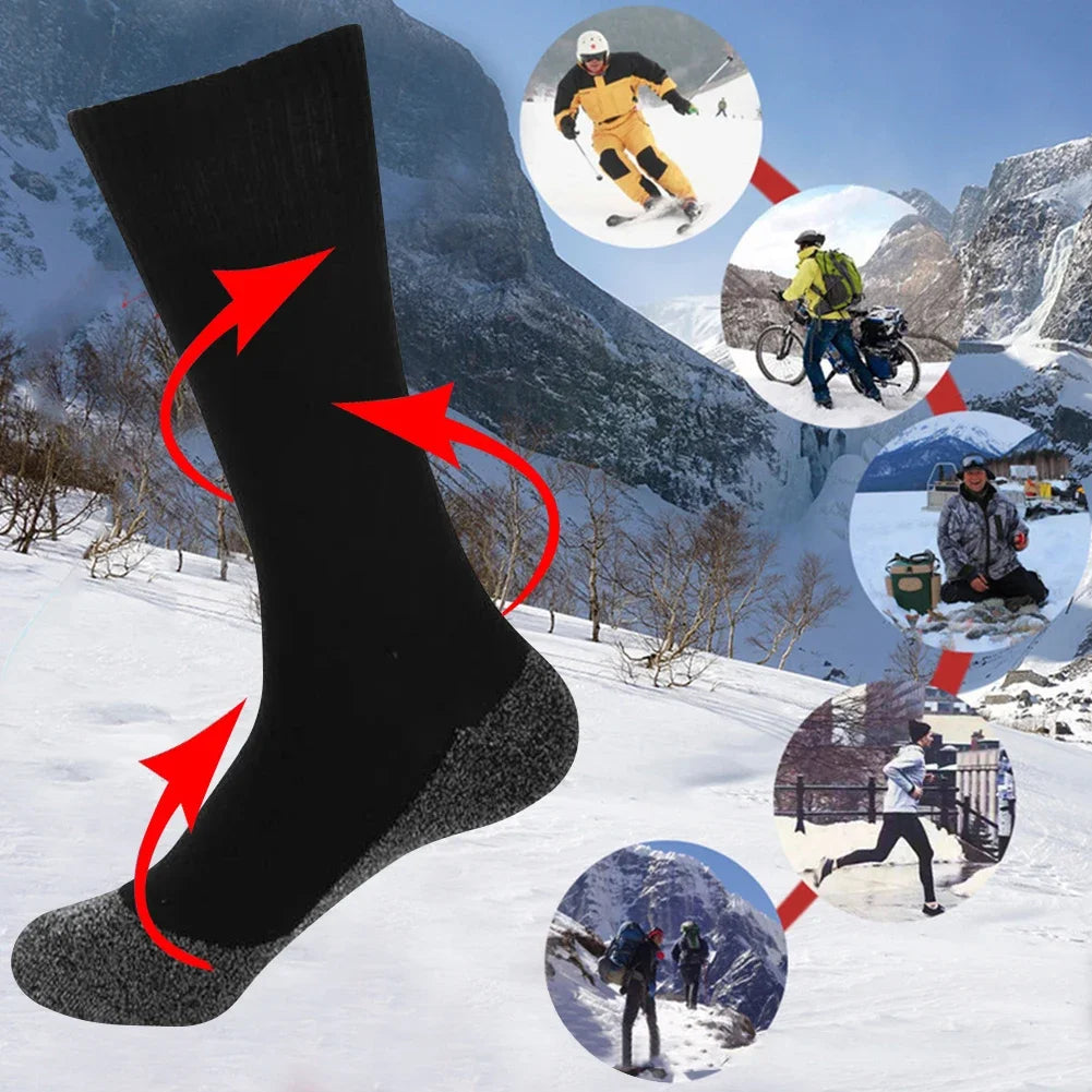 Winter Warm Self-Heating Health Socks Pain Relief Outdoor Anti-Cold Therapy Magnetic Thermal Stockings