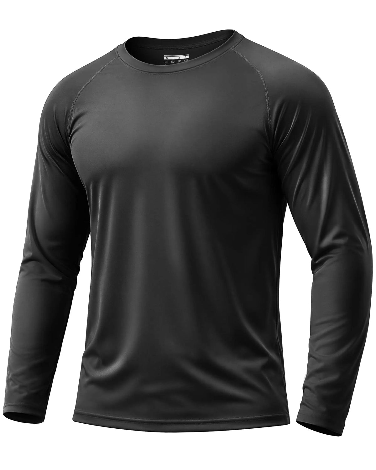 Men's Sun Protection Shirt UPF 50+ Long Sleeve Quick Dry Performance T-Shirt for Running Workout Golf