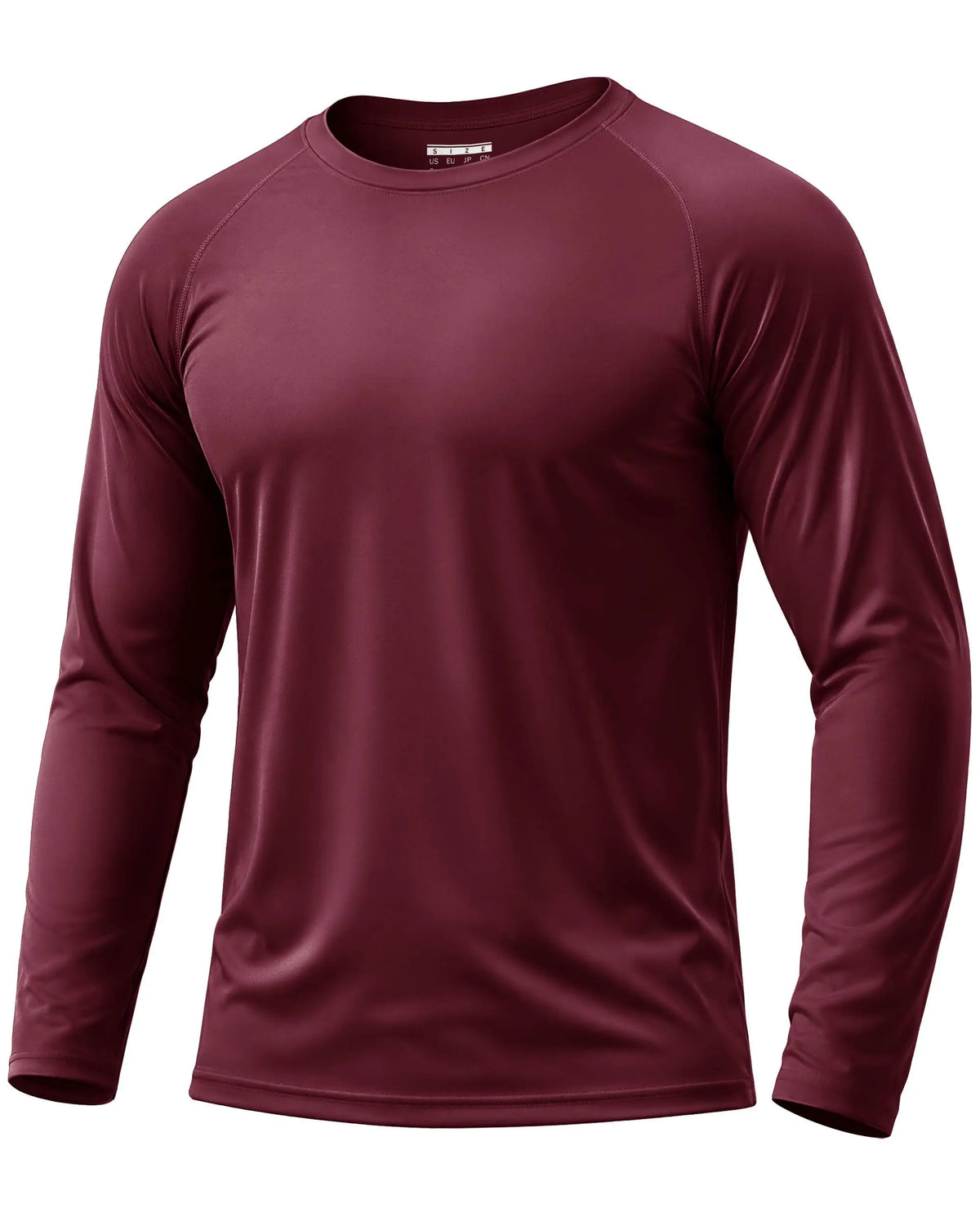 Men's Sun Protection Shirt UPF 50+ Long Sleeve Quick Dry Performance T-Shirt for Running Workout Golf
