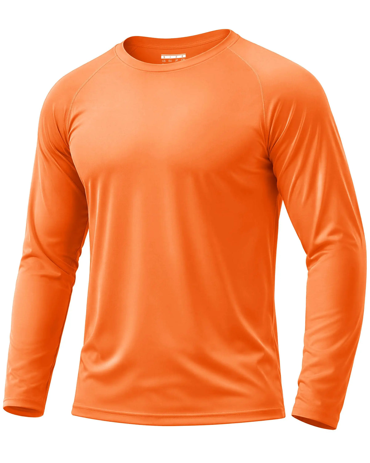Men's Sun Protection Shirt UPF 50+ Long Sleeve Quick Dry Performance T-Shirt for Running Workout Golf