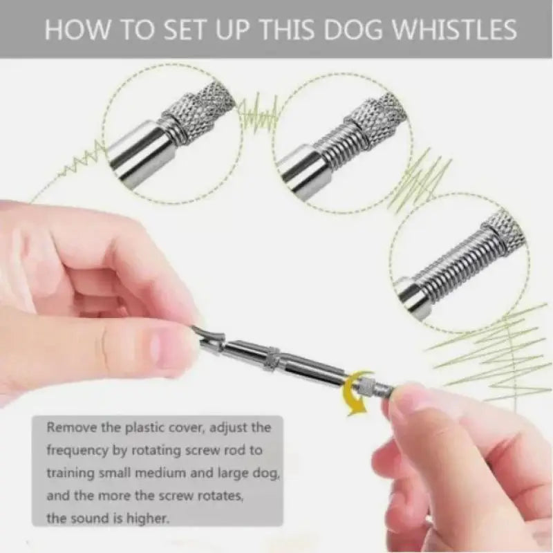 Ultrasonic Dog Training Deterrent Whistle
