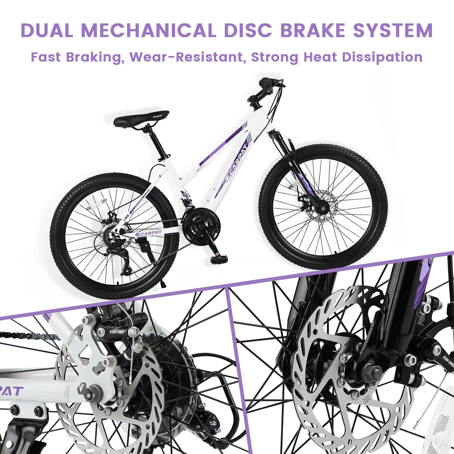 Women Mountain Bike Girls Women