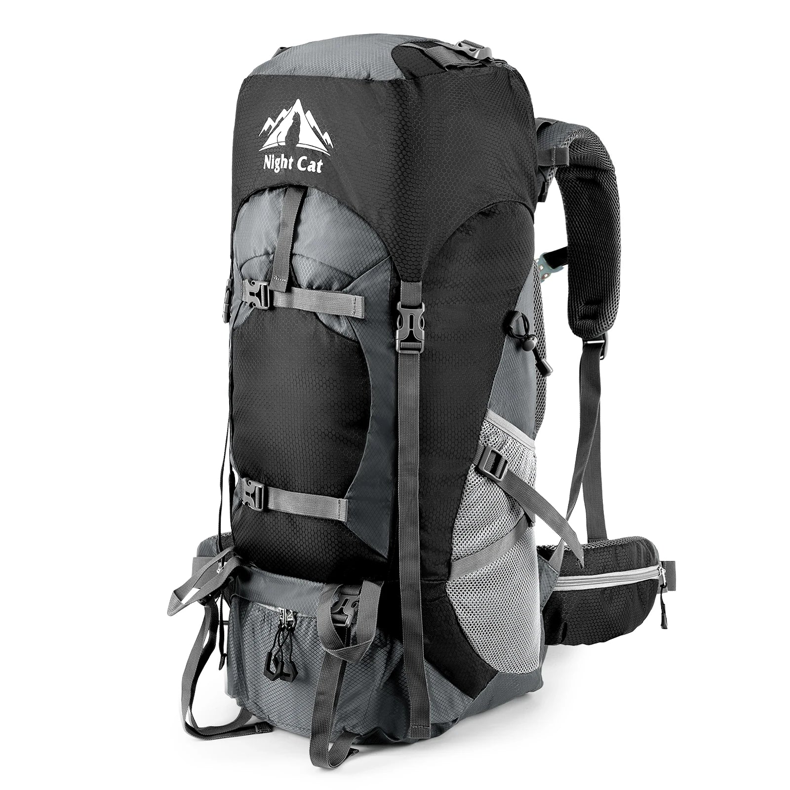 Hiking Backpacks 70L Camping Backpacking Packs, No Internal Frame