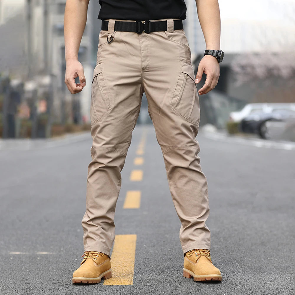 IX9 tactical overalls pants men's assault pants outdoor camouflage wear-resistant multi-pocket