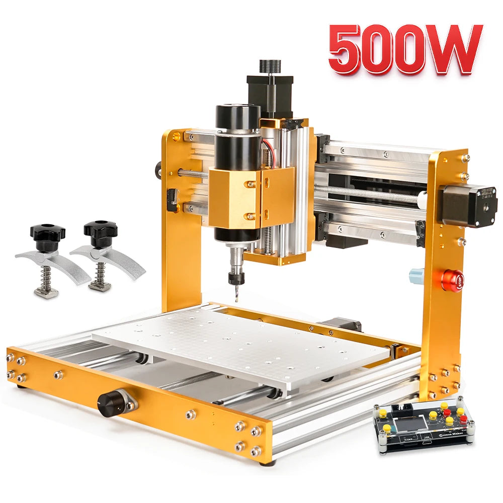 3018 Pro Ultra CNC Router 500W All-Metal Engraver Machine Limit Switch E-Stop with GRBL Offline