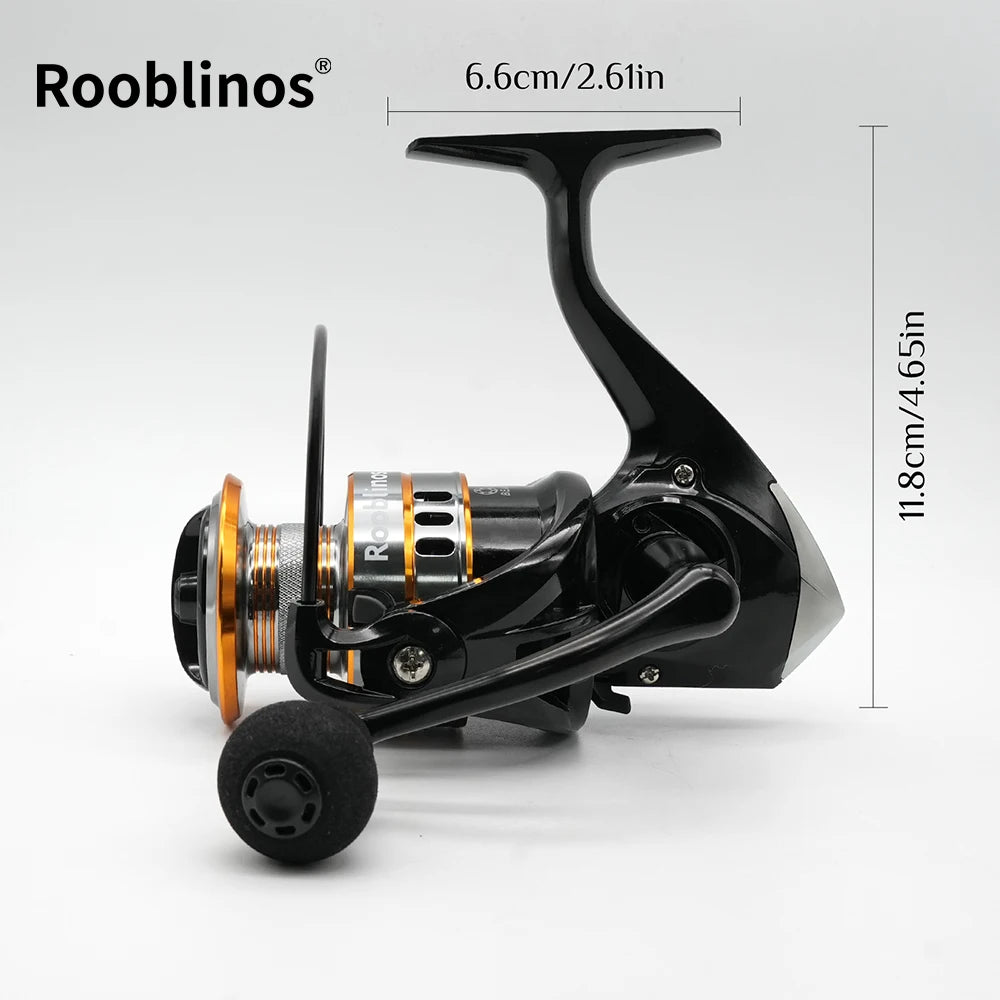 Rooblinos RY 1000-7000 Series Spinning Fishing Reel Ultralight Max Drag 15kg Lure Fishing Spinning Reel