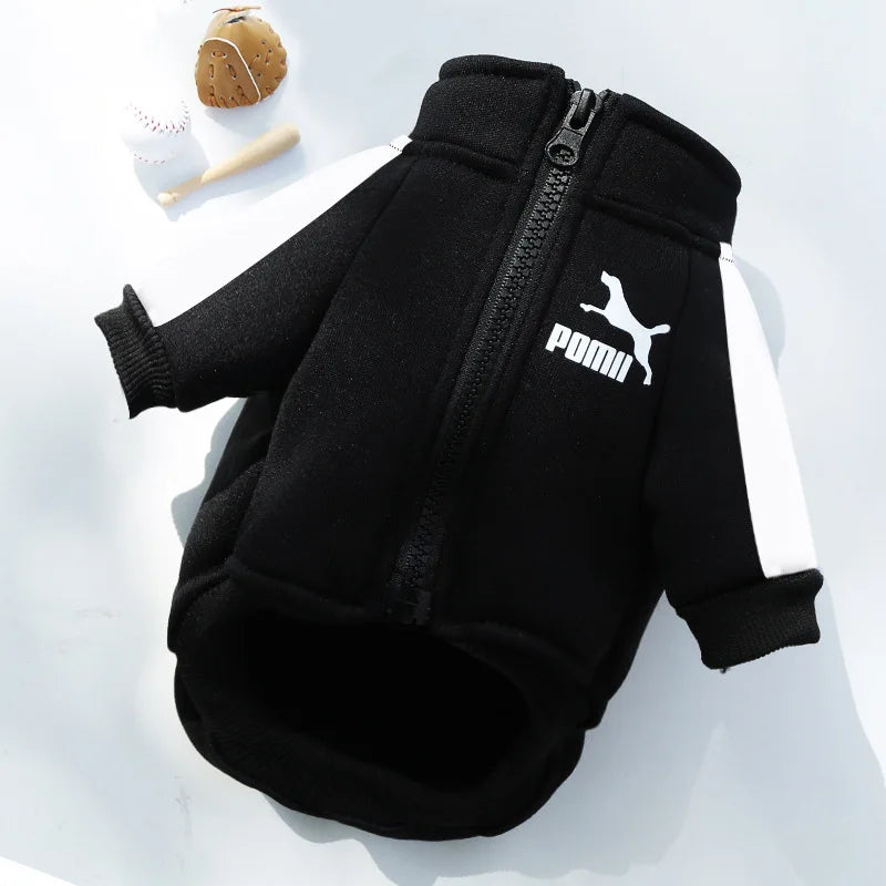 Manufacturer Customizes Pet Clothes for Warm Sweatshirts with Letters for Dogs and Cats, Small, Medium and Large Dog Supplies