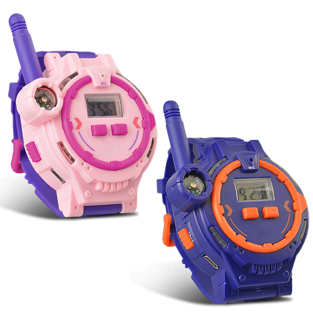 Kids Walkie Talkie Watch Style Rechargeable