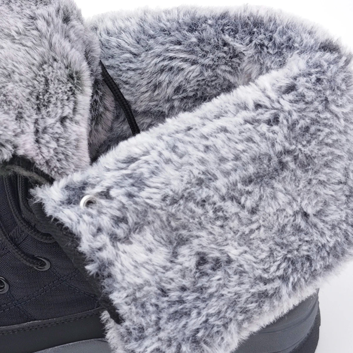 Winter Men's Snow Boots Warm Plush Anti slip Hiking Boots Women's Mid length Boots Couple