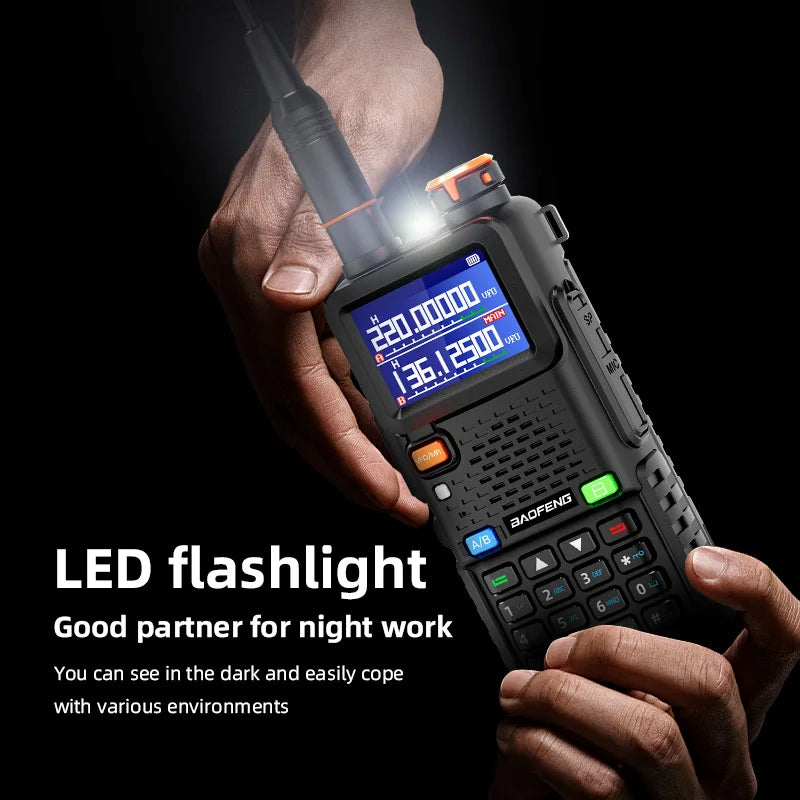 Handheld Radio Multi-Band USB-C Charging