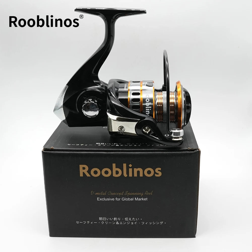 Rooblinos RY 1000-7000 Series Spinning Fishing Reel Ultralight Max Drag 15kg Lure Fishing Spinning Reel