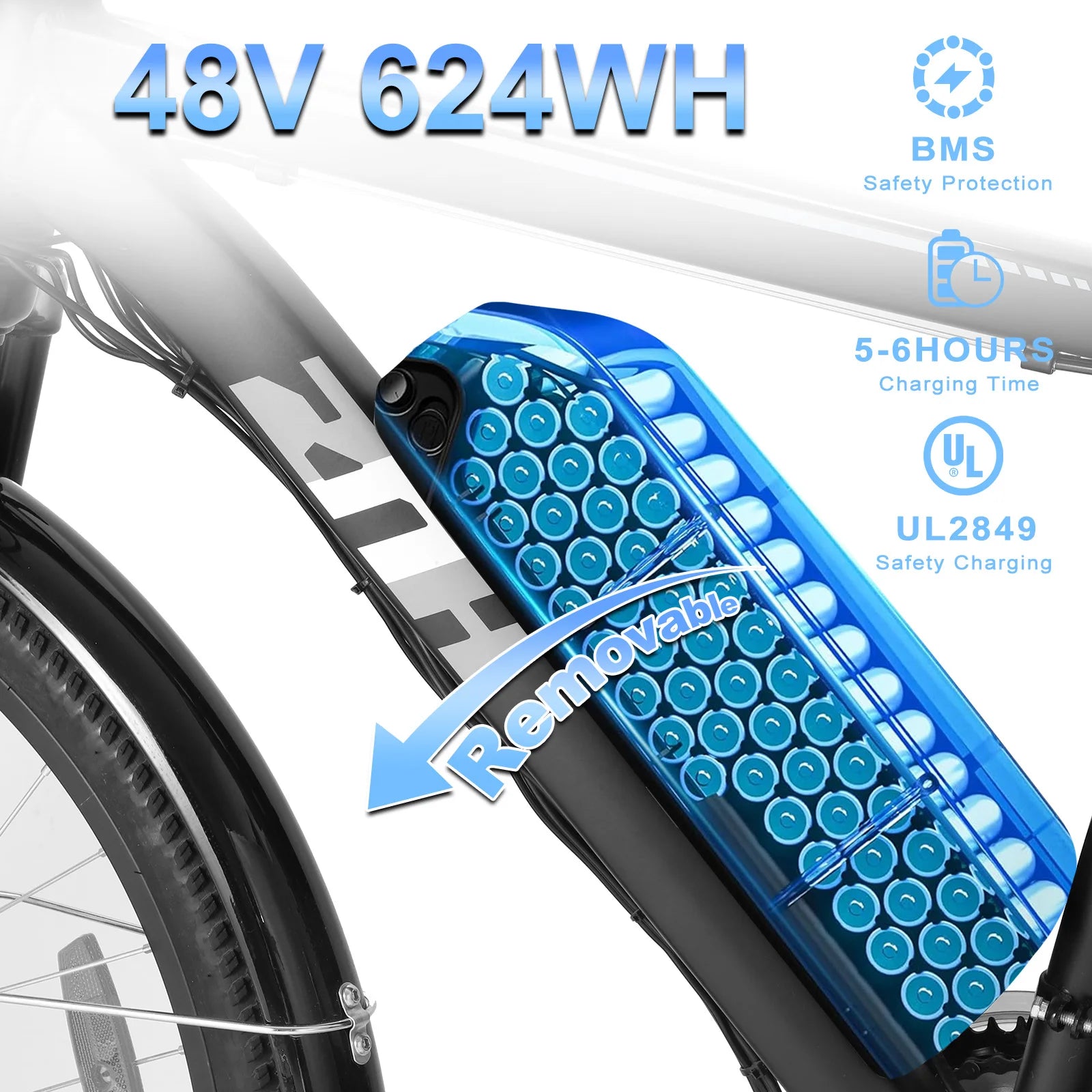 48V Electric Bike for Adults,