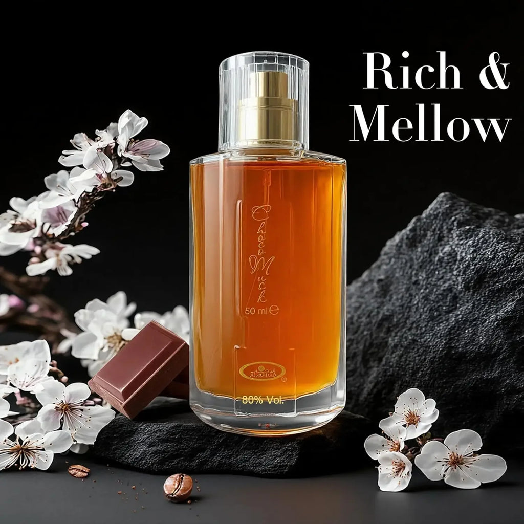 Choco Musk For Men Eau De Toilette (EDT) 50ML, Rich Chocolate & Warm Musk Gourmand Fragrance