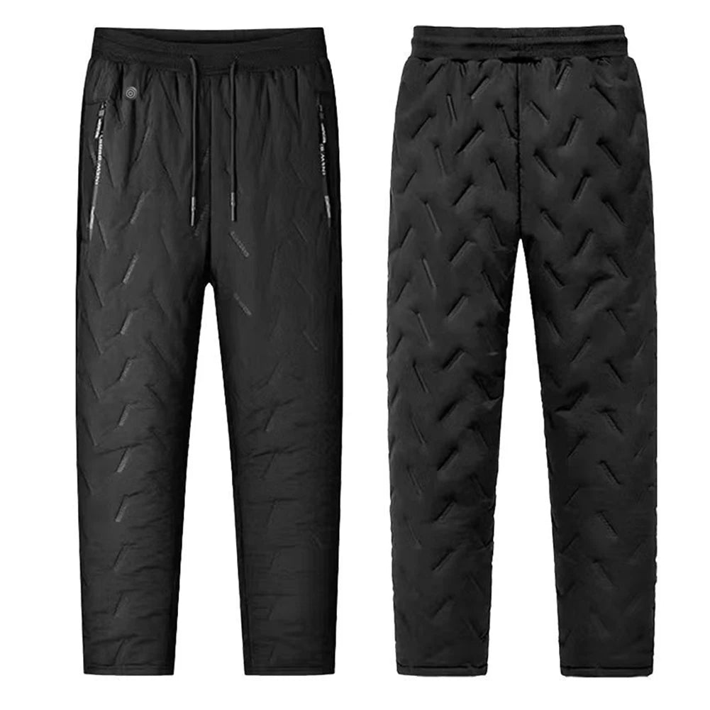 Unisex Heating Pants 10 Heating Zones Electric Thermal Trousers 3 Temperature Modes Waterproof Winter