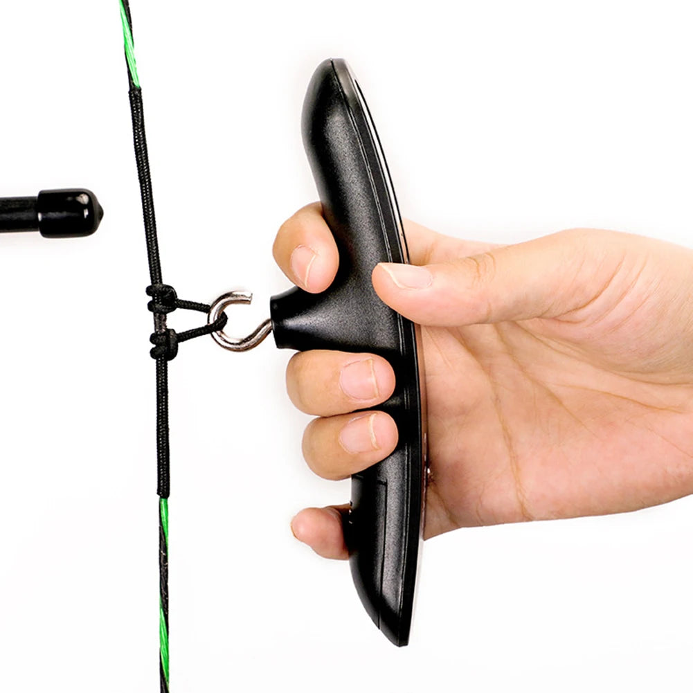 Archery Compound Recurve Bow Scale Portable Electronic Weighing Device LED Display Measuring Instrument Test Tool